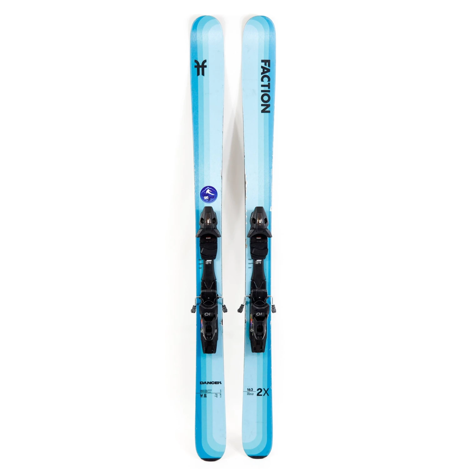 Faction Dancer 2x 163cm + Demo Bindings 2023 - USED