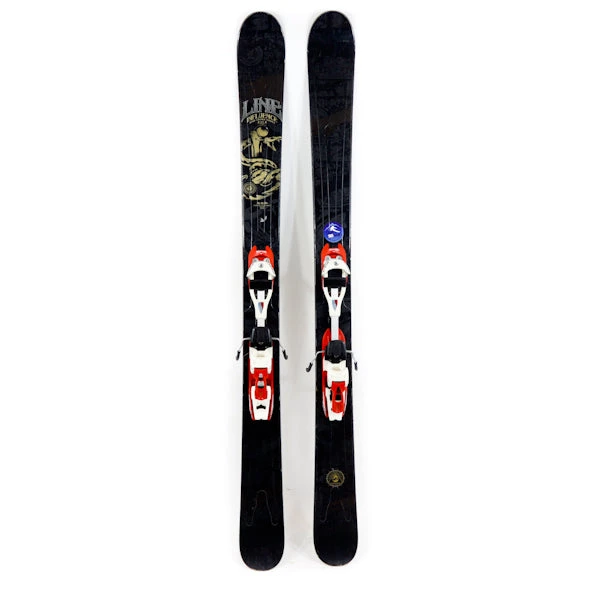 172cm Line Influence 115 Skis 2012 + Diamir Freeride Frame Bindings | USED