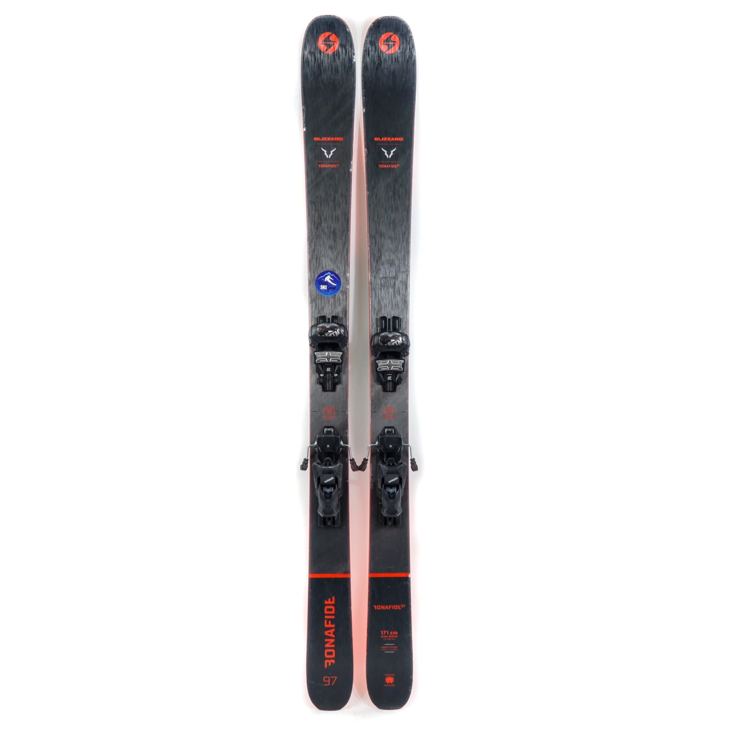 171cm Blizzard Bonafide 97 Skis 2022 + Attack 13 Bindings | USED