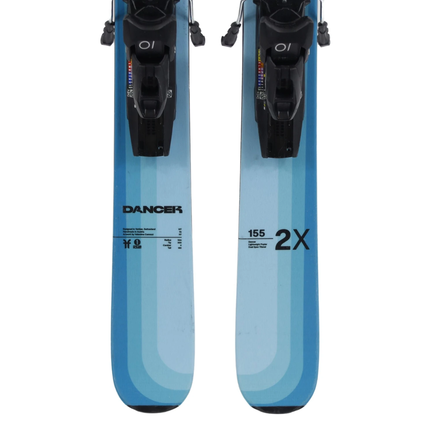 Faction Dancer 2x 155cm + Demo Bindings 2023 - USED - Image 5