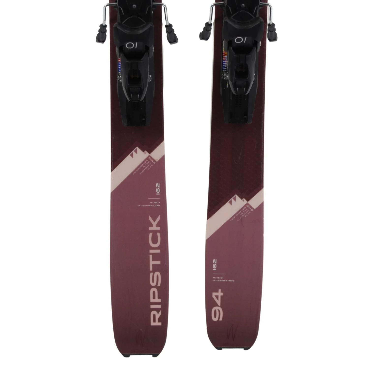 Elan Ripstick 94W 162cm + Demo Bindings 2023 - USED - Image 5