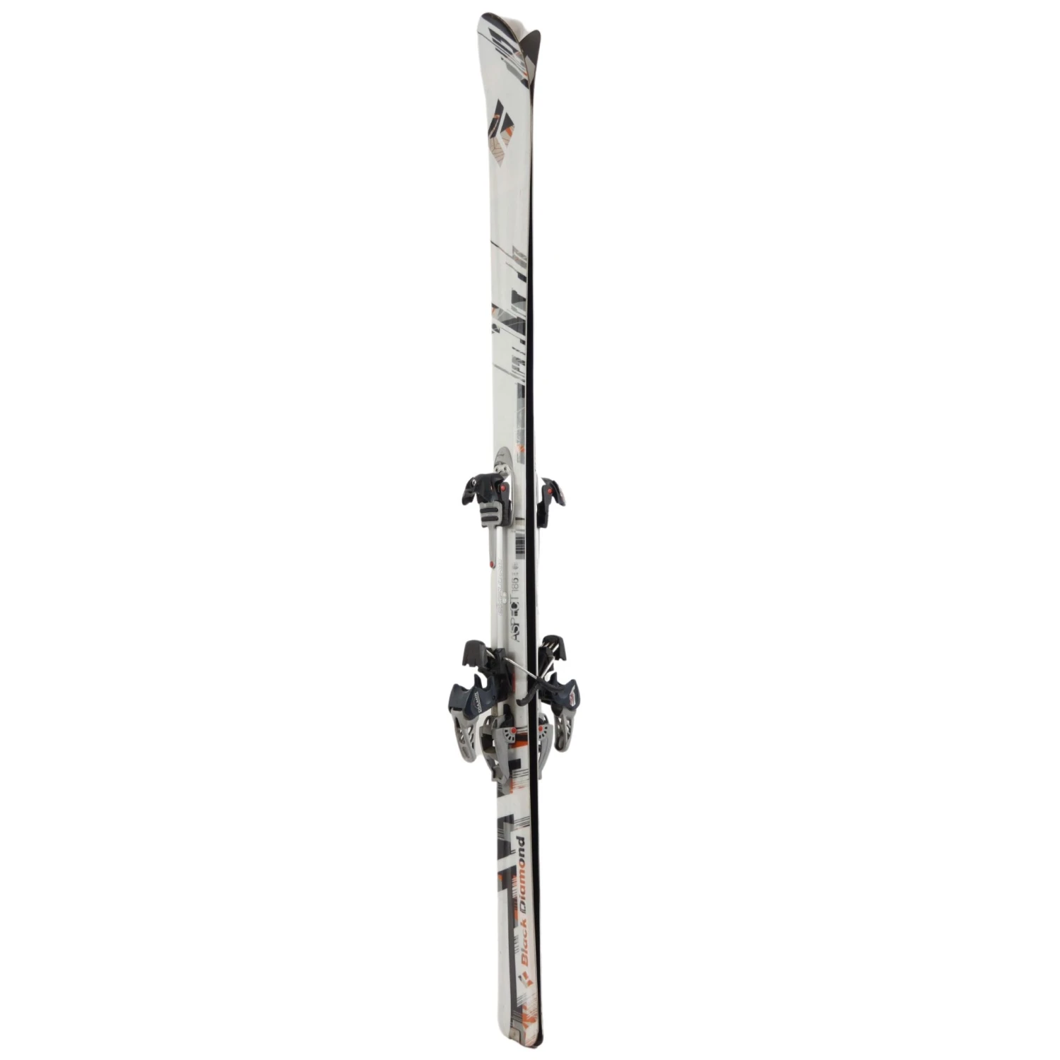 186cm Black Diamond Aspect + Frame Bindings - 2012- USED - Image 9
