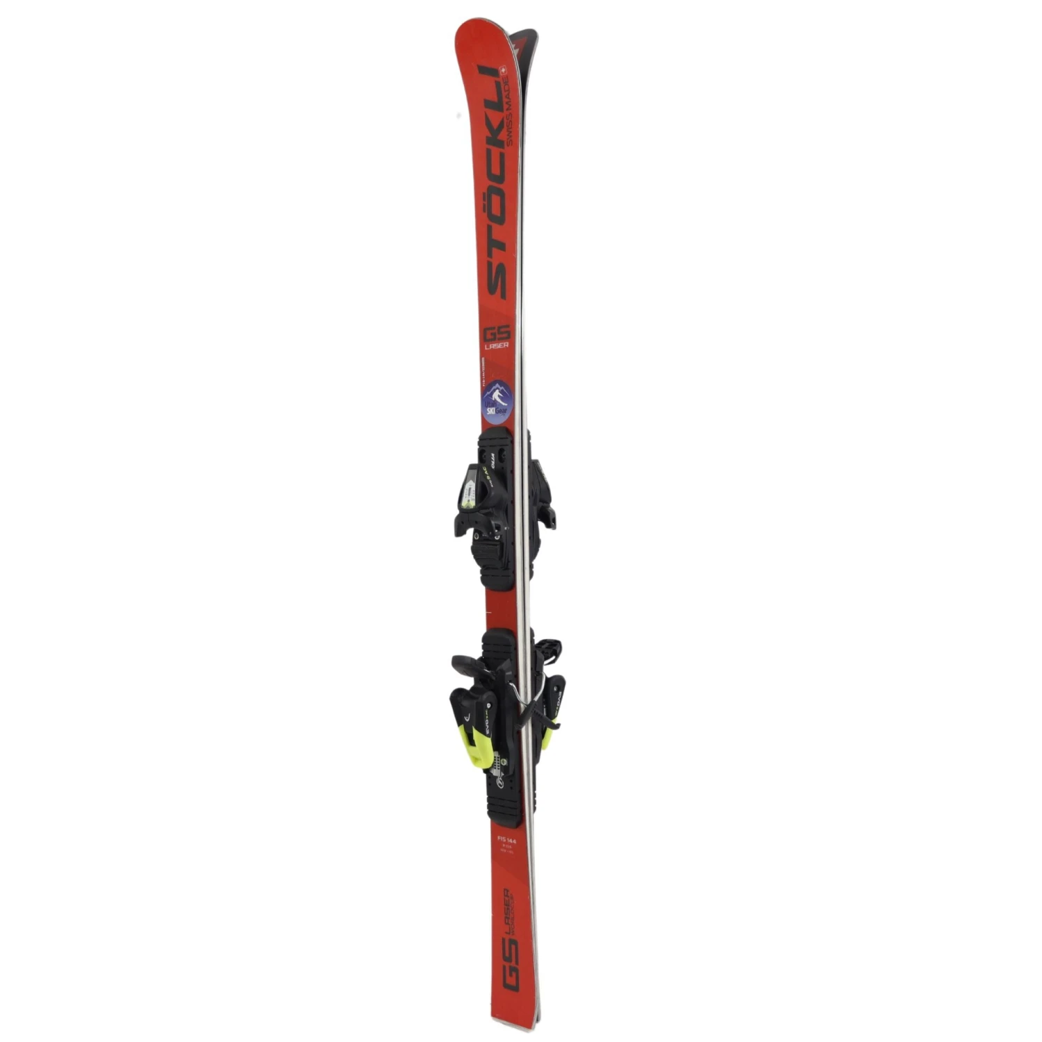 Stockli Laser GS FIS Junior 144cm + Head Bindings - 2023- USED - Image 9