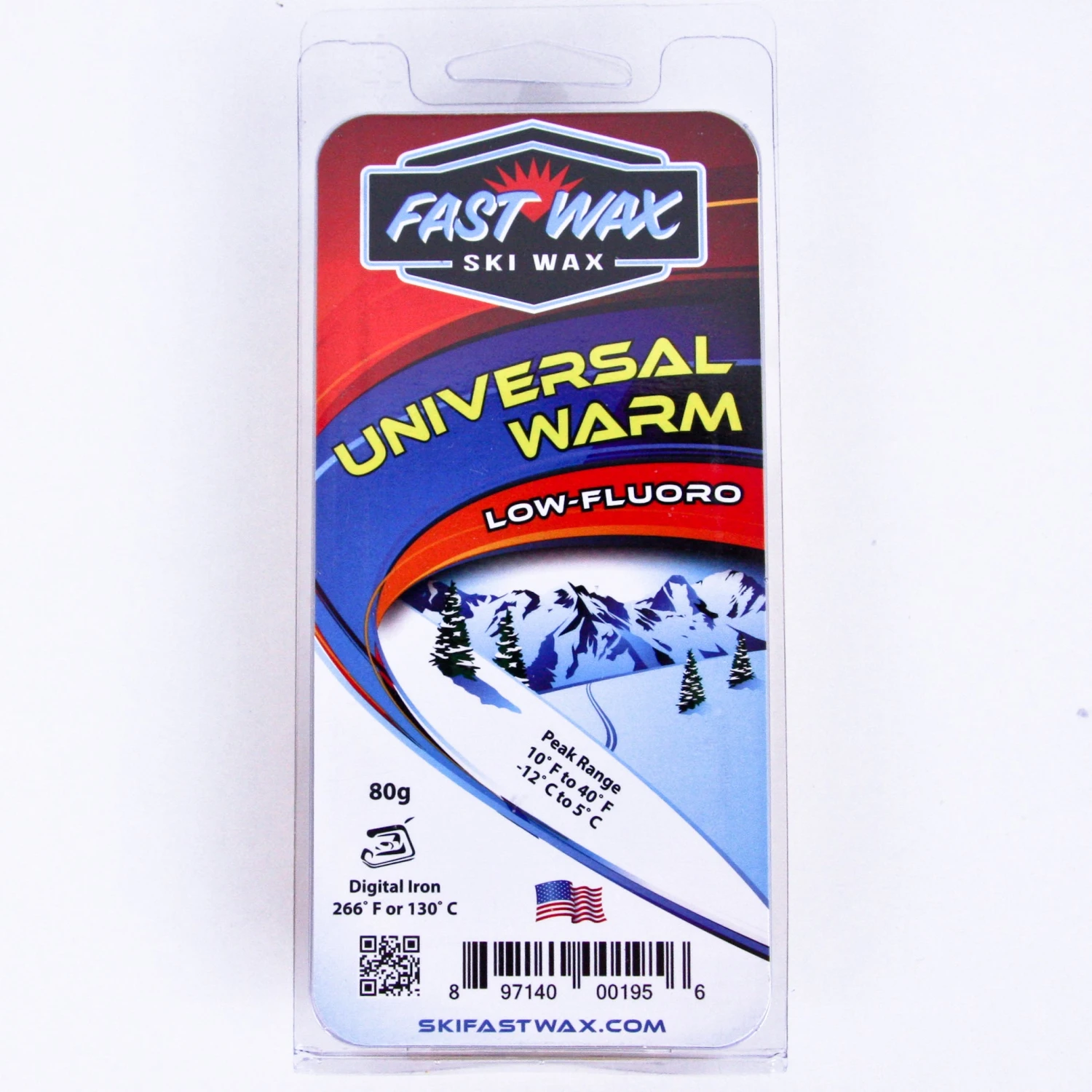 Fast Wax Warm Low Fluoro Wax - 80g - DISCONTINUED