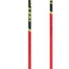 Leki WCR TBS SL 3D Aluiminum Alpine Ski Race Poles | Red