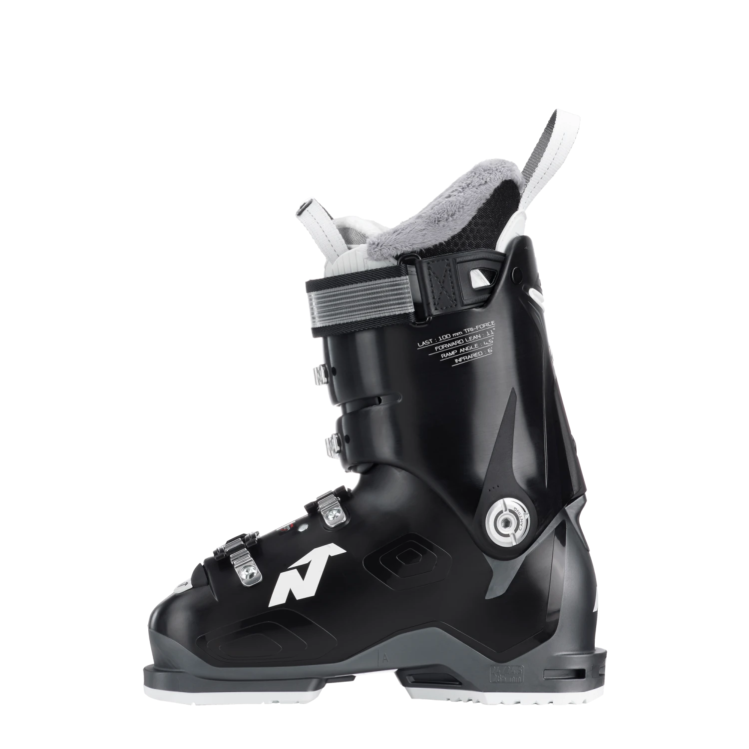 Nordica SpeedMachine 85 W Women's Ski Boots 21/22 | Black/Anthracite/White - Image 2