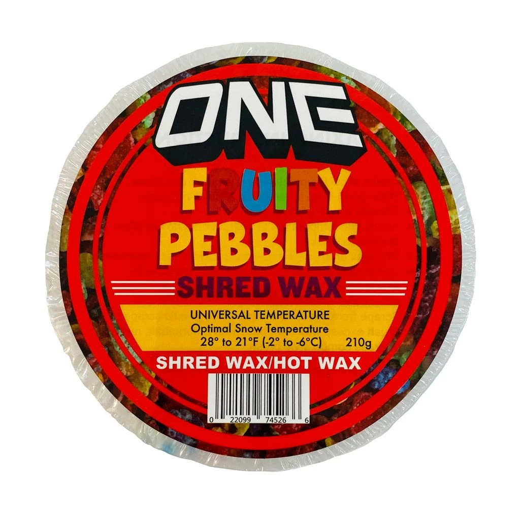 OneBall Jay Fruity Pebbles Shred Wax | Scented All Temp Hot Wax/Rub On | 210g