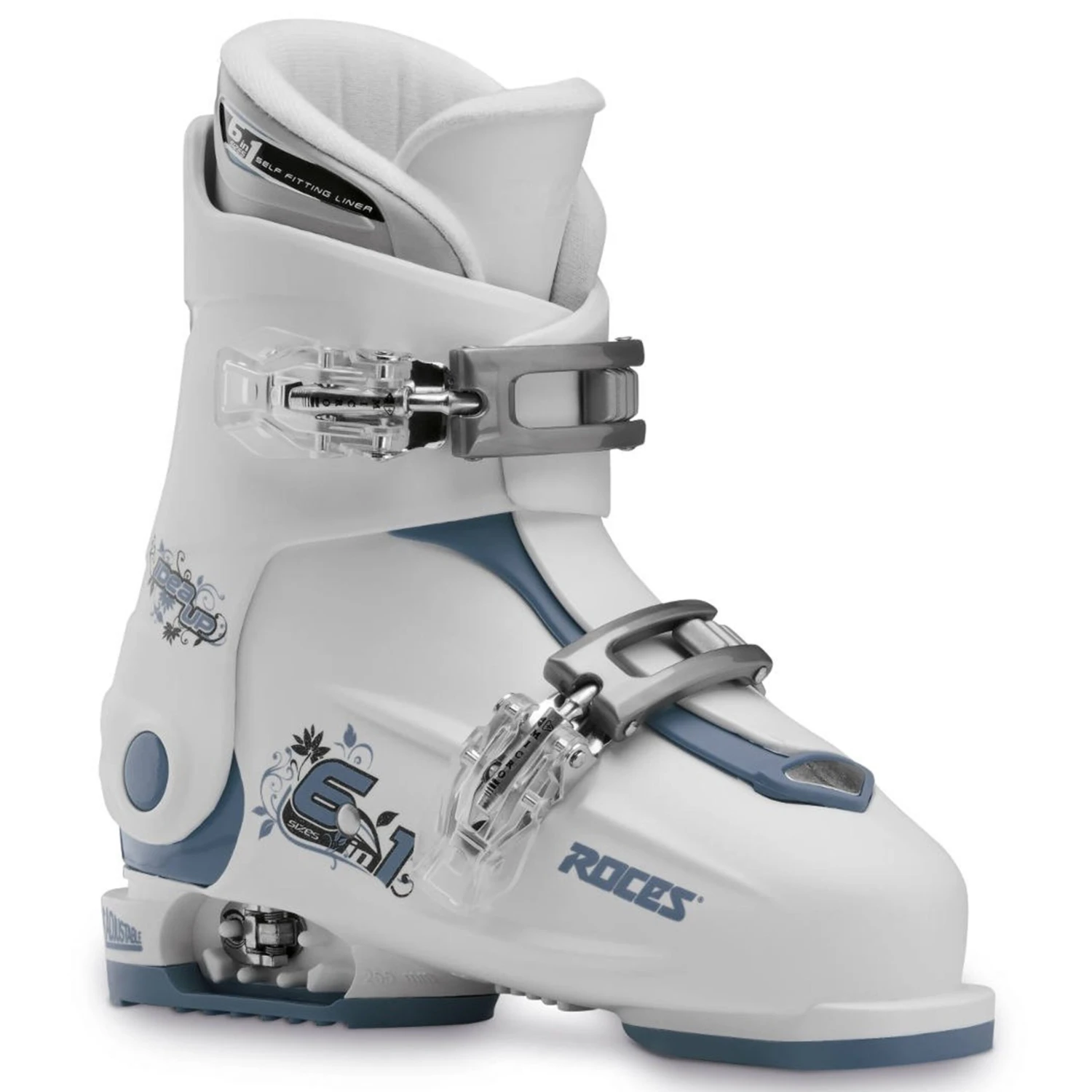 Roces IDEA Up Adjustable Youth Ski Boots | Size 19.0 - 22.0 MP - Image 4