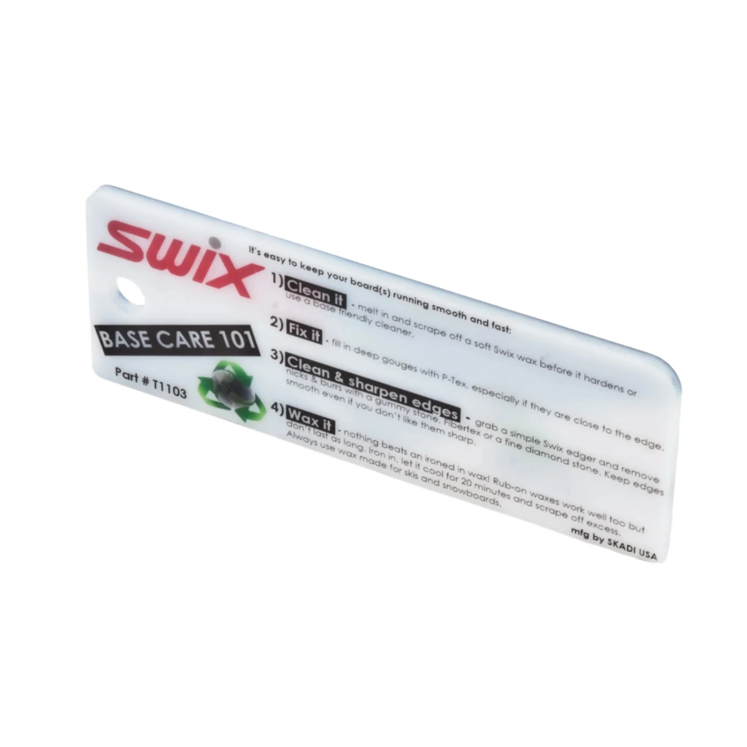 Swix TSA 6in Scraper - 4mm - T1103 - Image 2