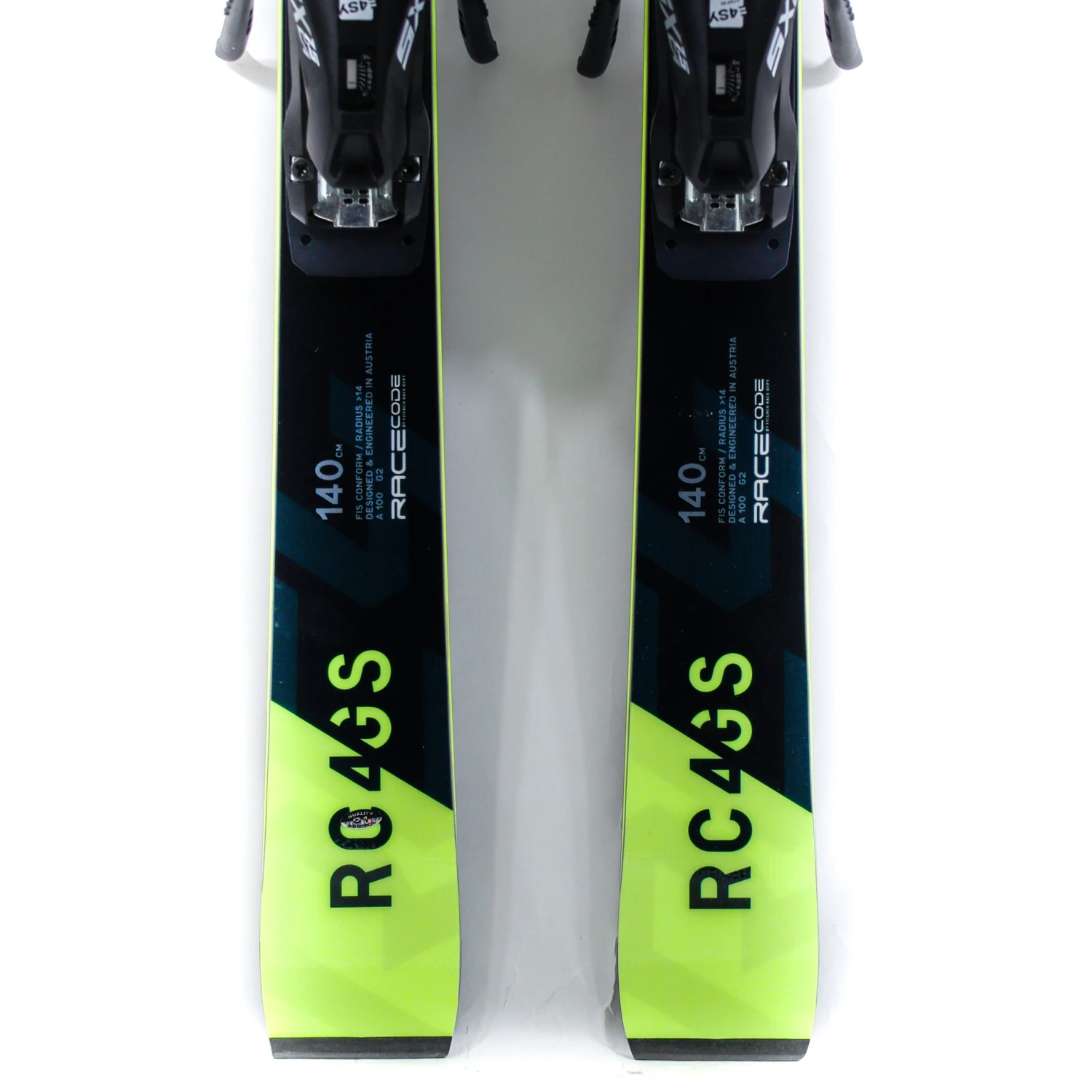 140 Fischer RC4 WorldCup GS 2021 Jr Race Skis + Tyrolia SX 7.5 AC Bindings | NEW - Image 5