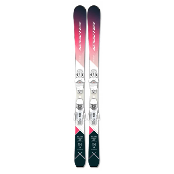 Sporten Iridium 3W Women's Frontside Carving Skis With Tyrolia SLR 9 GW Bindings | 2021/22