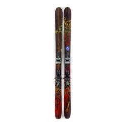 185cm Nordica El Capo 2014 All Mountain Skis + Marker Griffon Bindings (Compacted Edge) | Used