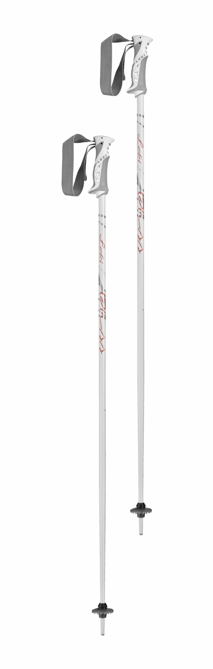 Leki Bliss White Women's Alpine Ski Poles - DISCONTINUED