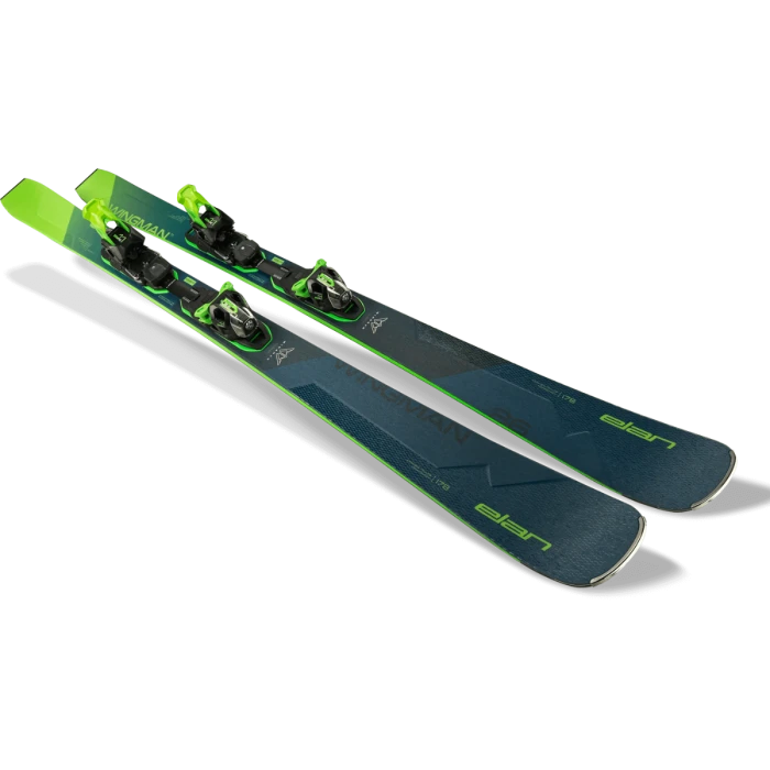 Elan Wingman 86 TI 22/23 All Mountain Skis + EMX 11.0 GW Bindings | NEW - Image 2