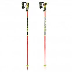 Leki WCR Lite SL 3D Junior Slalom Ski Poles 22/23