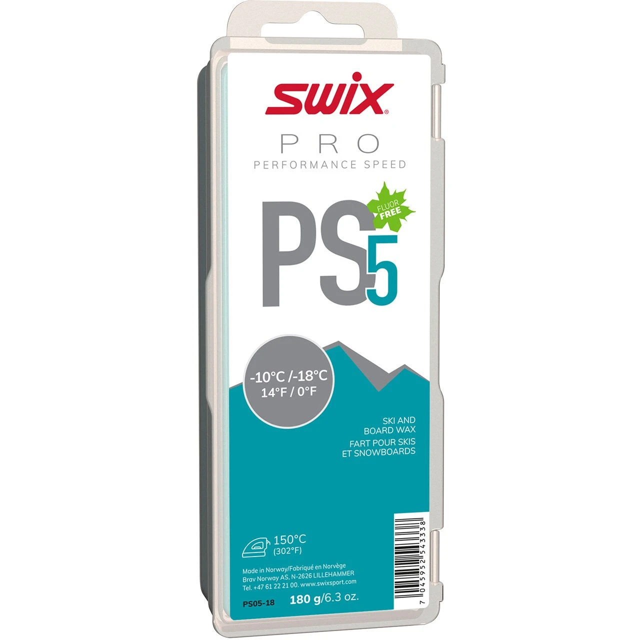 Swix PS5 Turquoise 180g - Performance Speed
