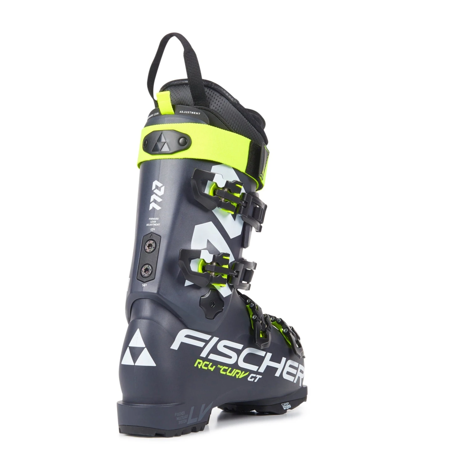 Fischer RC4 The Curv 110 Vacuum Walk Men's Ski Boots - Dark Grey - 2022 - Image 2